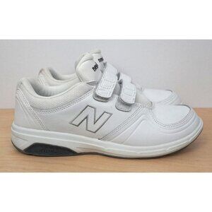 New Balance 813 Womens White Strap Walking Sneakers Shoes Size 8.5 AA